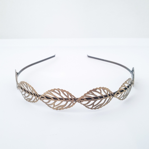 Accessories - Bronze Leaf Headband